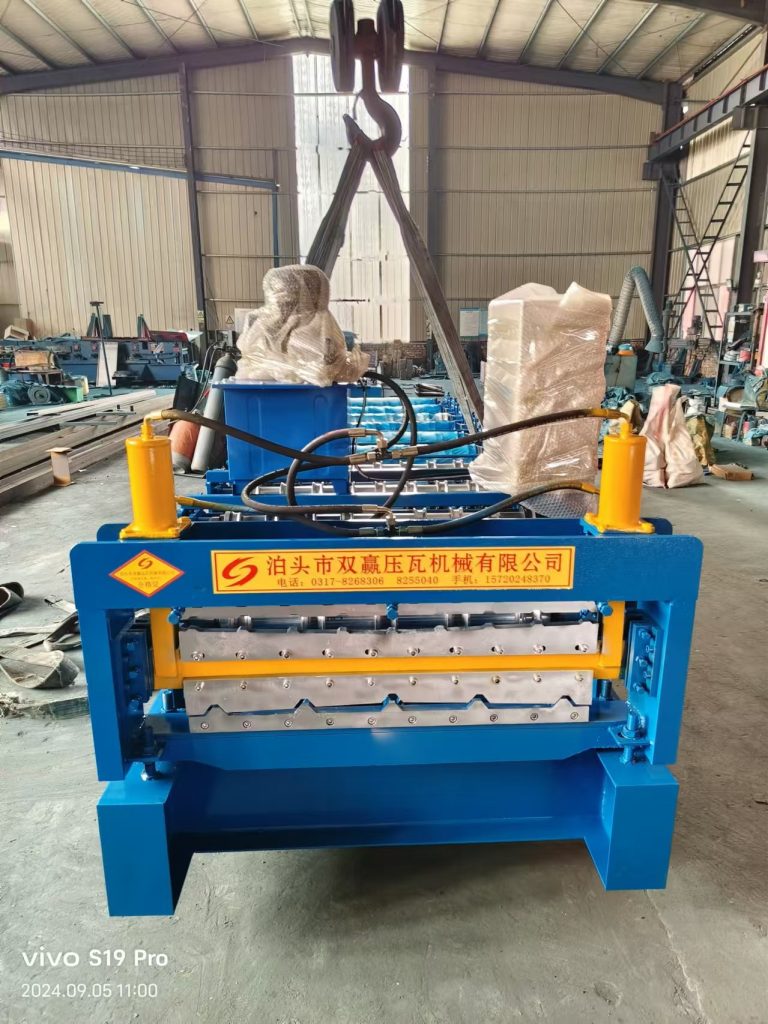 two-layer tile press machine