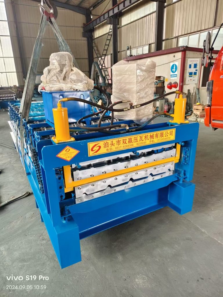 two-layer tile press machine